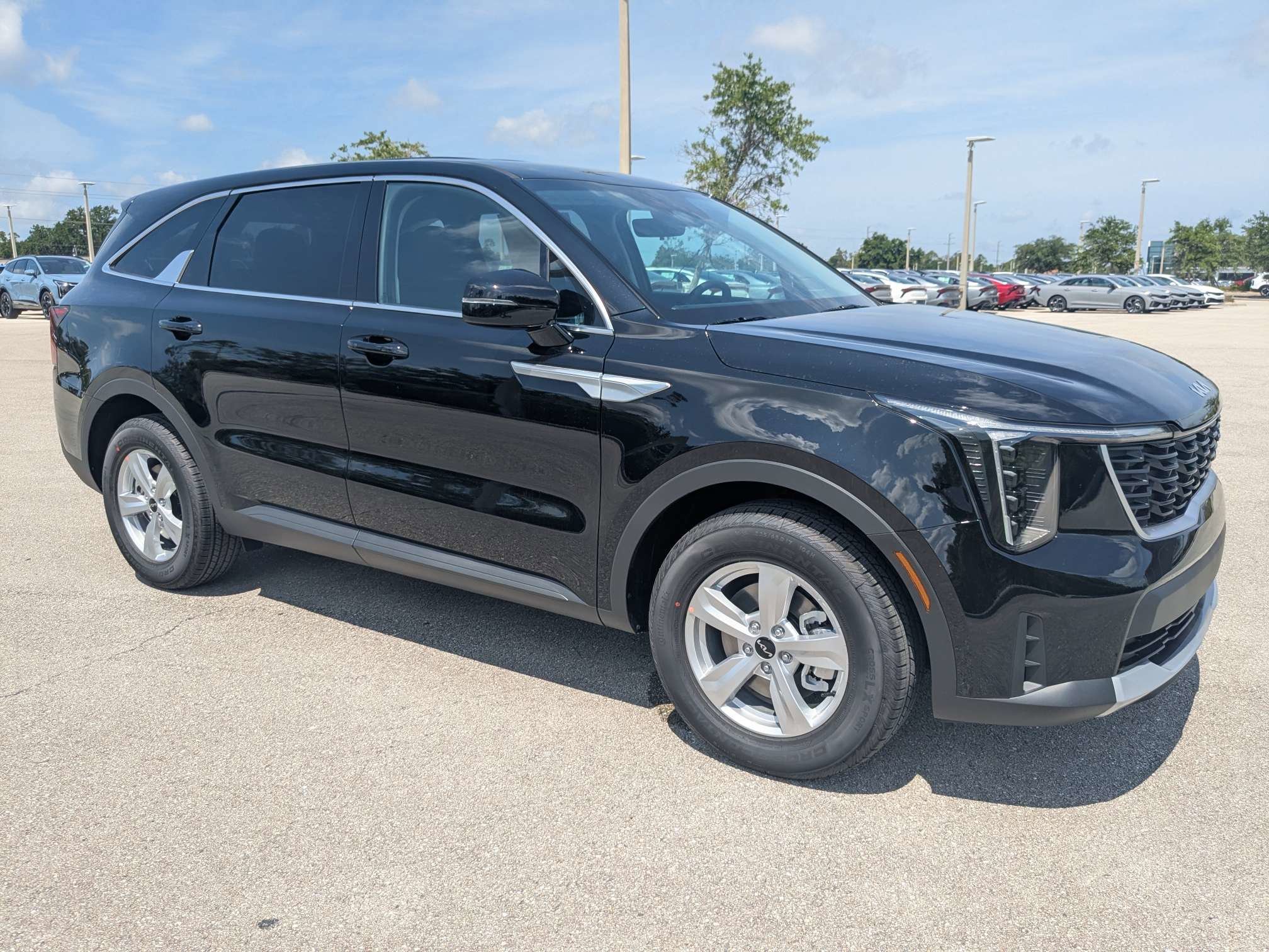 New 2026 Ebony Black Kia LX image 2