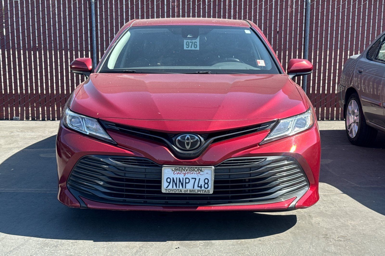Used 2020 Red Toyota LE image 3