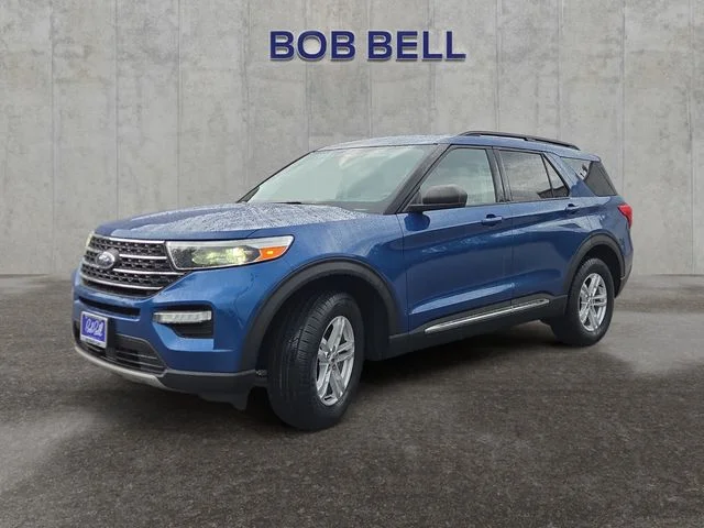 Used 2022 Blue Ford XLT image 1