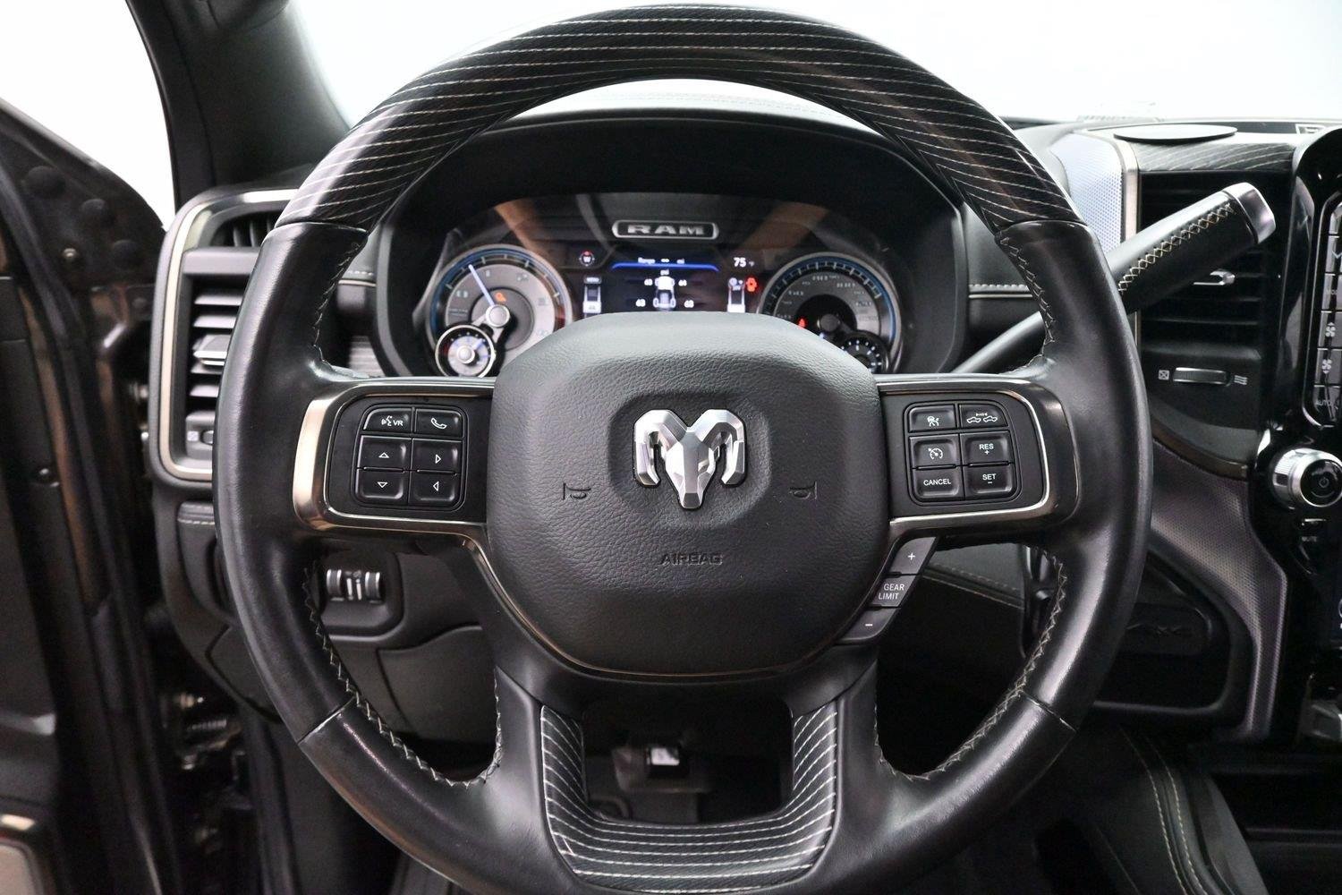 Used 2020 Granite Crystal Metallic Clearcoat Ram Limited image 15