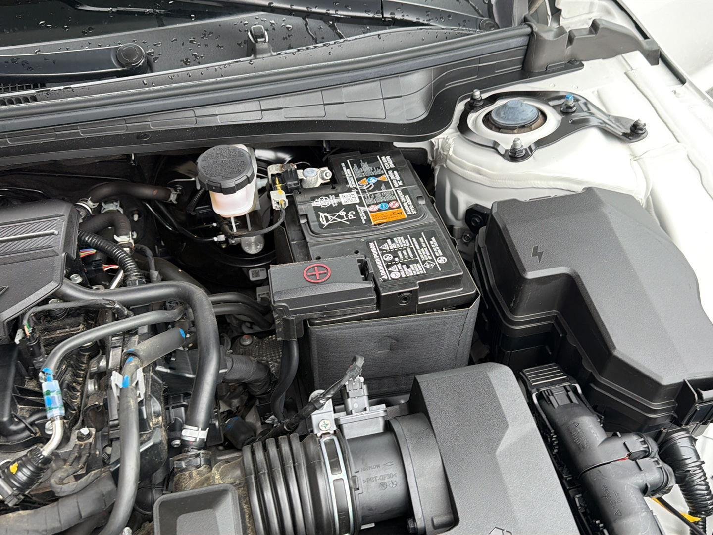 Used 2025 Snow White Pearl Kia LXS image 33