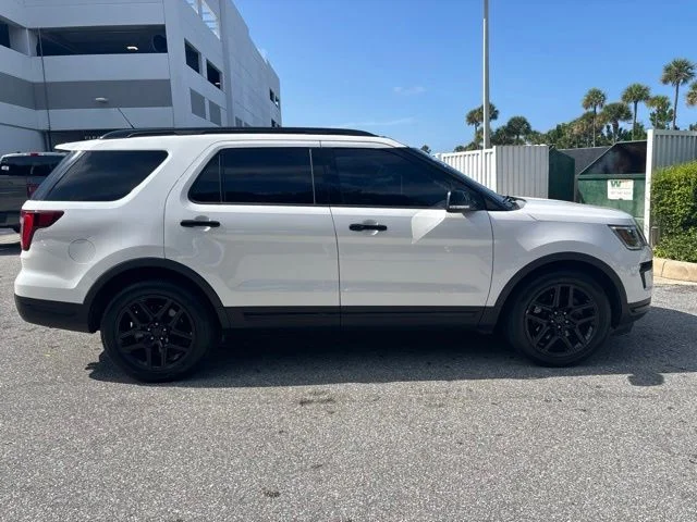 Certified Used 2018 White Platinum Ford Sport image 8