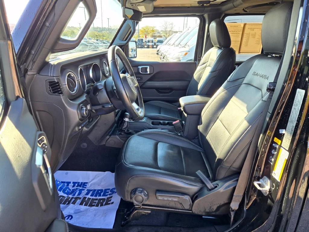 Certified Used 2023 Black Jeep Sahara 4xe image 14