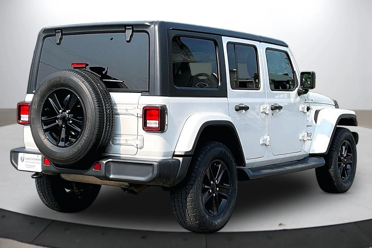 Certified Used 2020 White Jeep Sahara image 8