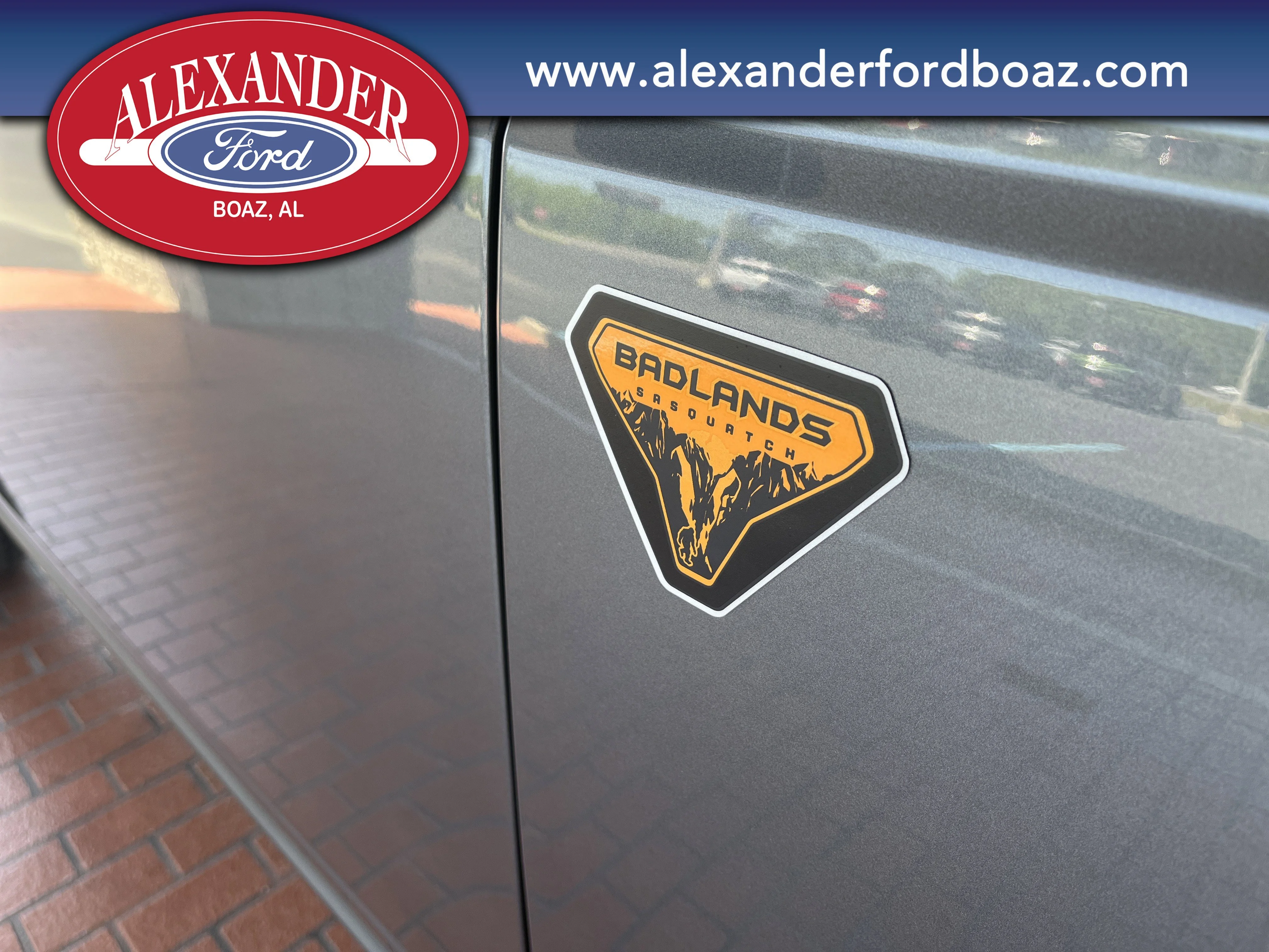 New 2026 Carbonized Gray Metallic Ford Badlands® image 6