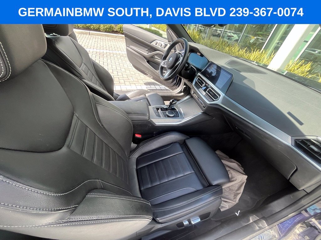 Certified Used 2023 Tanzanite Blue II Metallic BMW M440i image 21