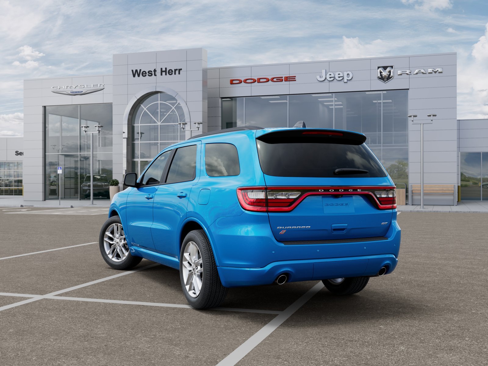 New 2026 B5 Blue Exterior Paint Dodge DURANGO GT PLUS AWD image 29