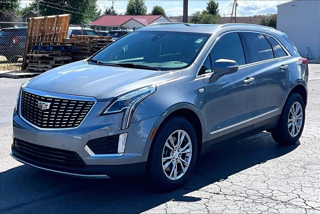 Used 2021 Satin Steel Metallic Cadillac Premium Luxury image 2