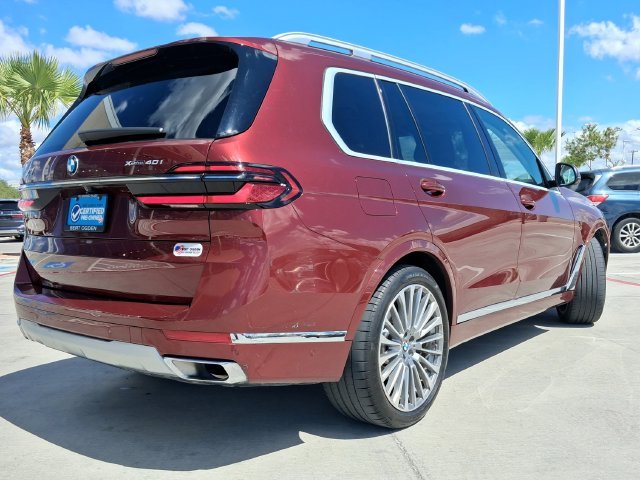 Used 2025 Red BMW xDrive40i image 7