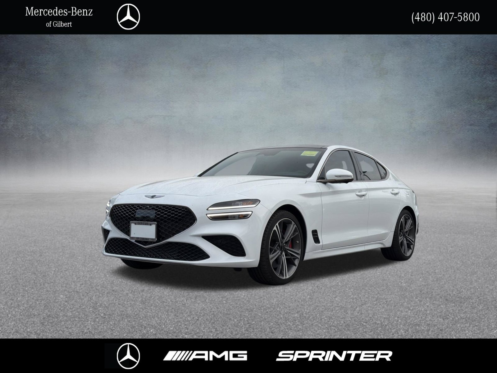 Used 2024 White Genesis 3.3T Sport Advanced image 1