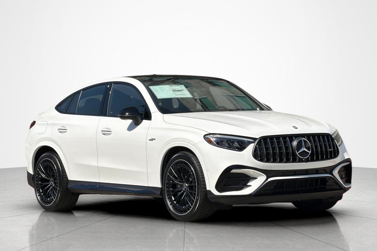 New 2026 Polar White Mercedes-Benz AMG® GLC 43 4MATIC Coupe image 7