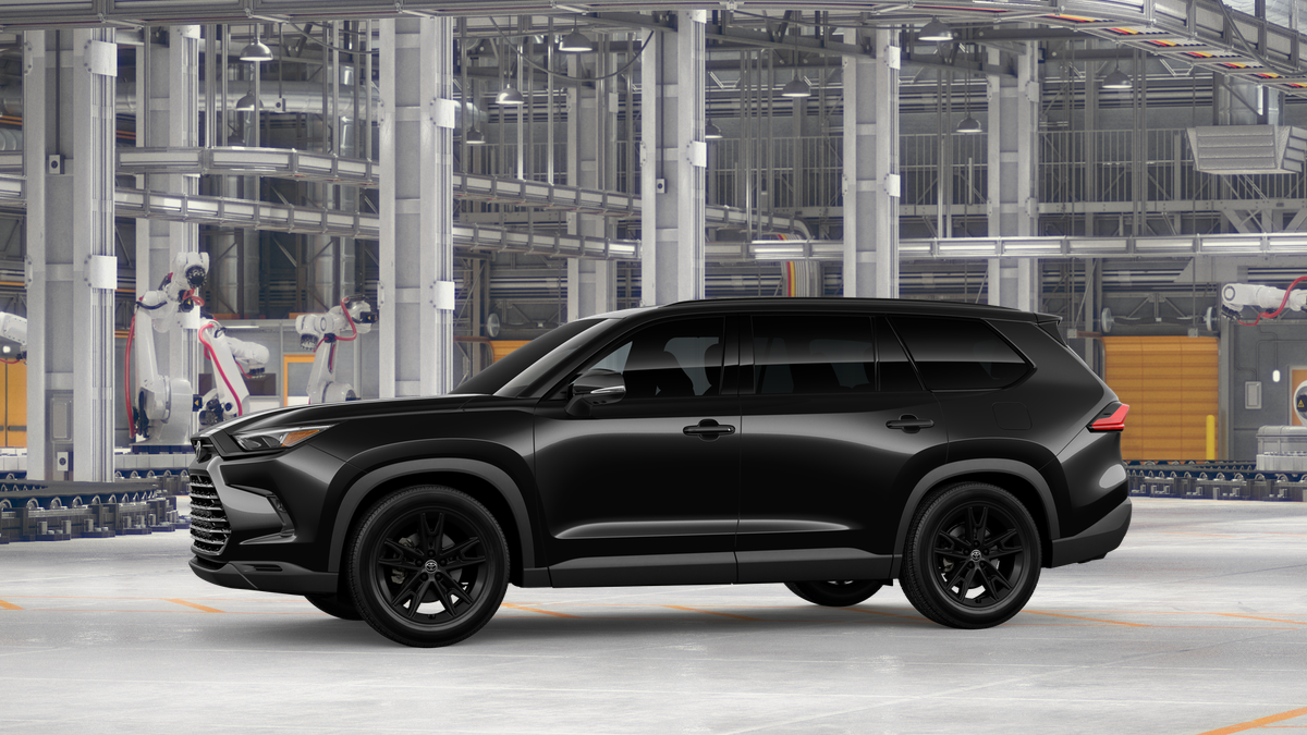 New 2026 Midnight Black Metallic Toyota Hybrid Nightshade image 3