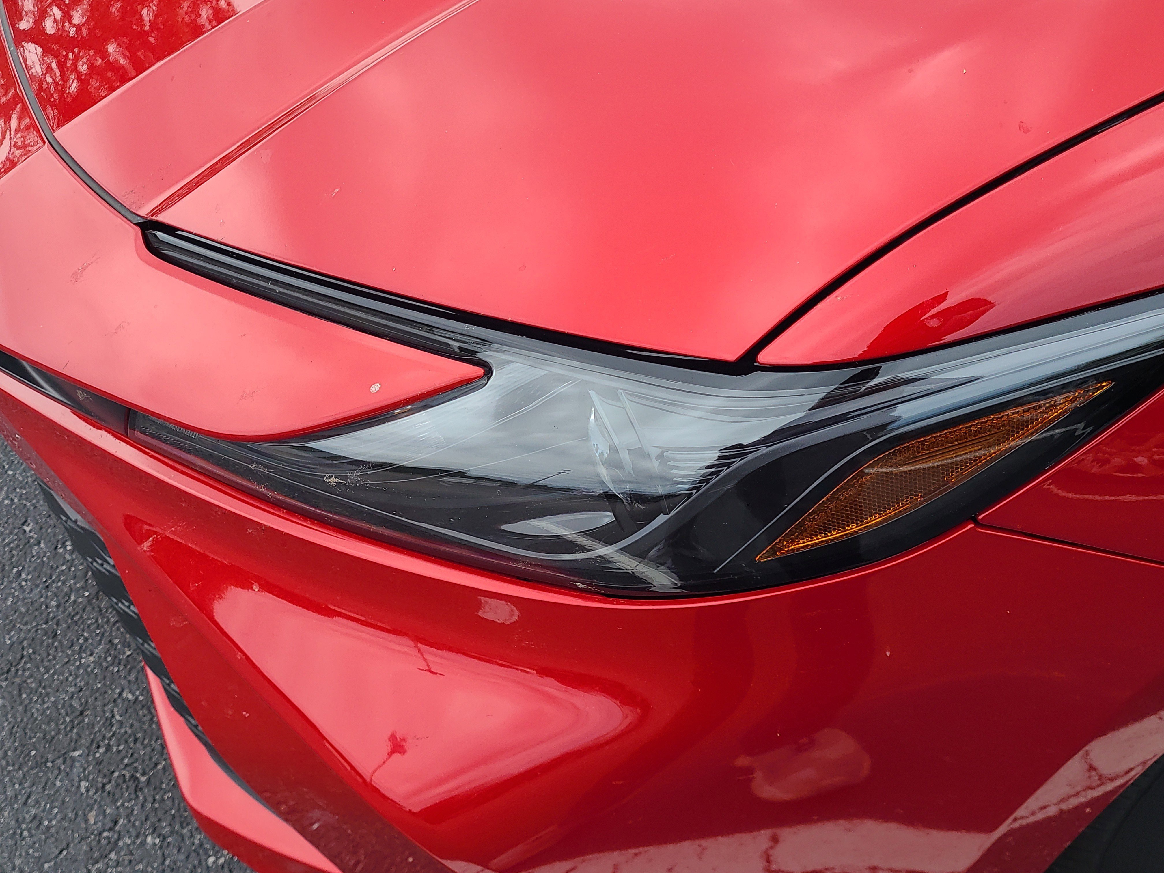 Used 2025 Red Toyota LE image 3