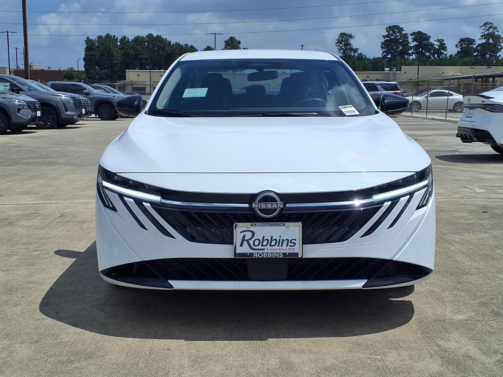 2026 Nissan Sentra S White at Robbins Nissan