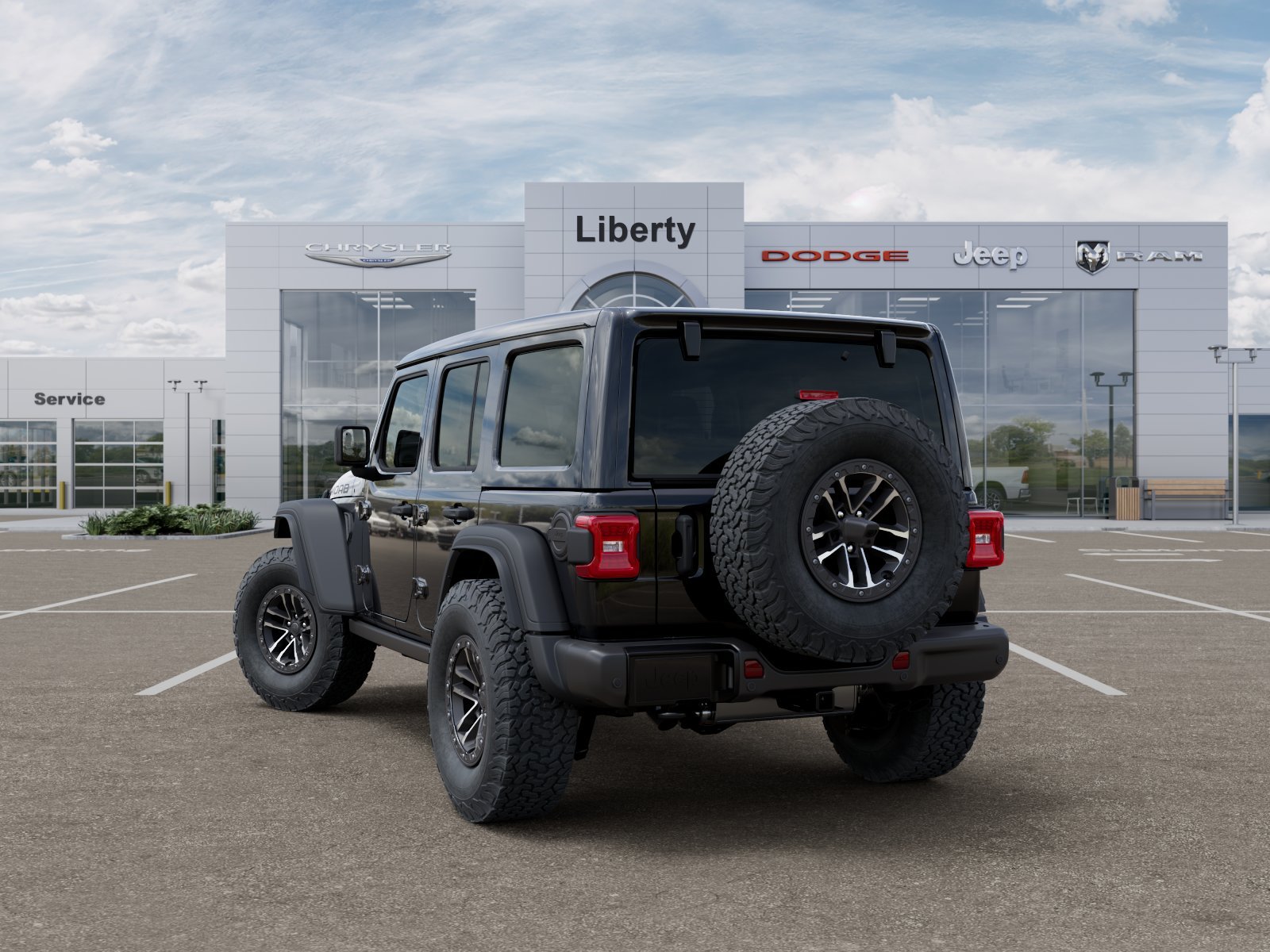 New 2026 Black Clear-Coat Exterior Paint Jeep Moab 392 image 4