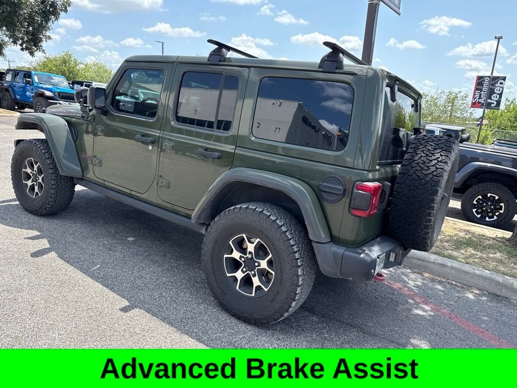 Used 2021 Green Jeep Unlimited Rubicon image 14