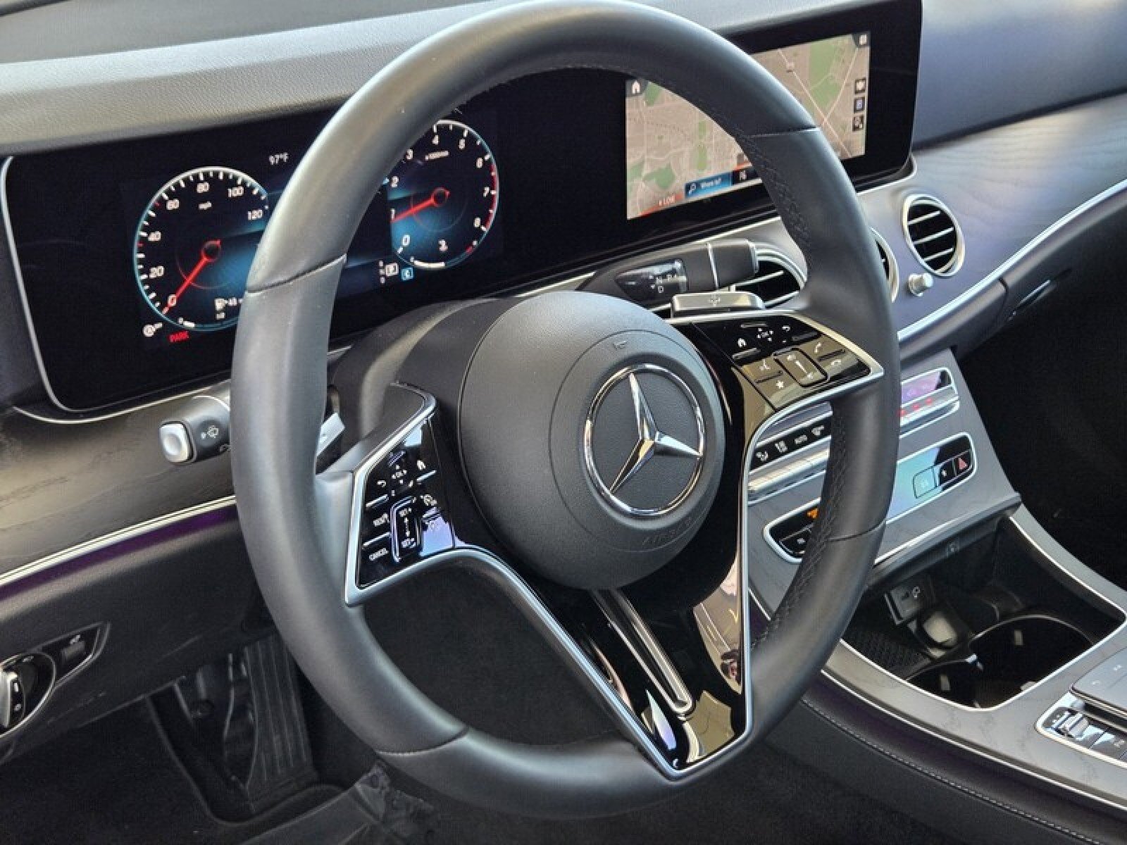 Certified Used 2022 Black Mercedes-Benz E 350 image 25