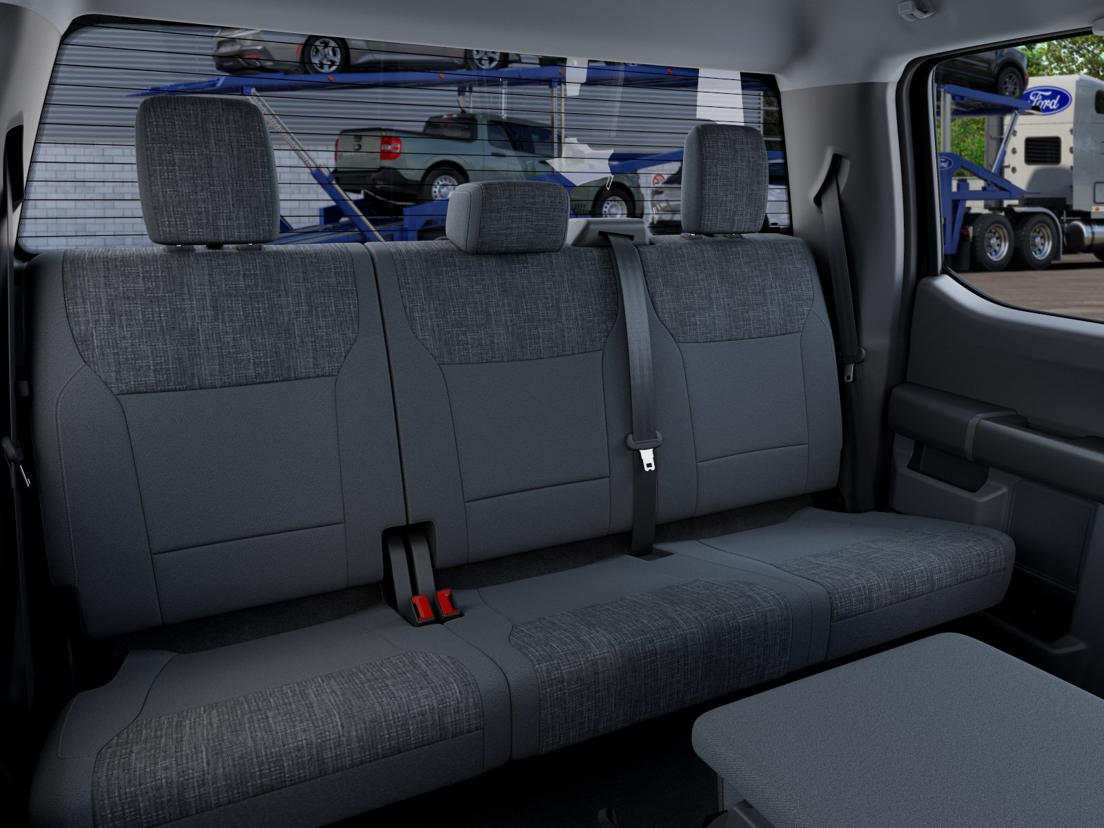 New 2027 Agate Black Metallic Ford XLT image 11