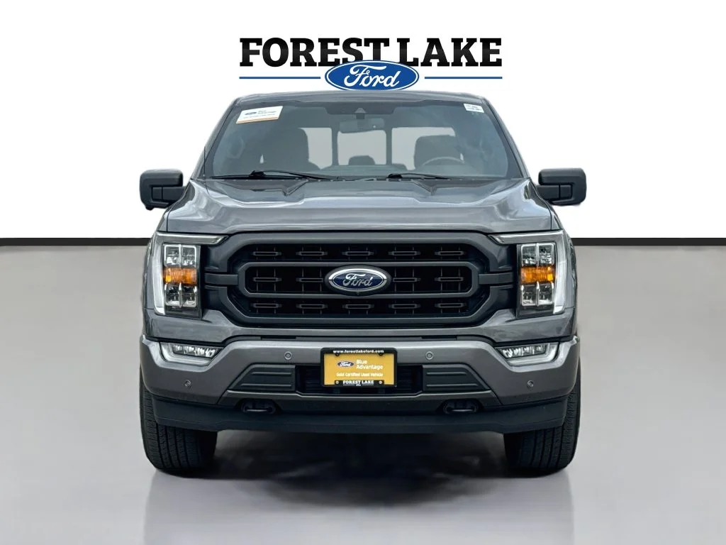Certified Used 2021 Carbonized Gray Metallic Ford XLT image 2