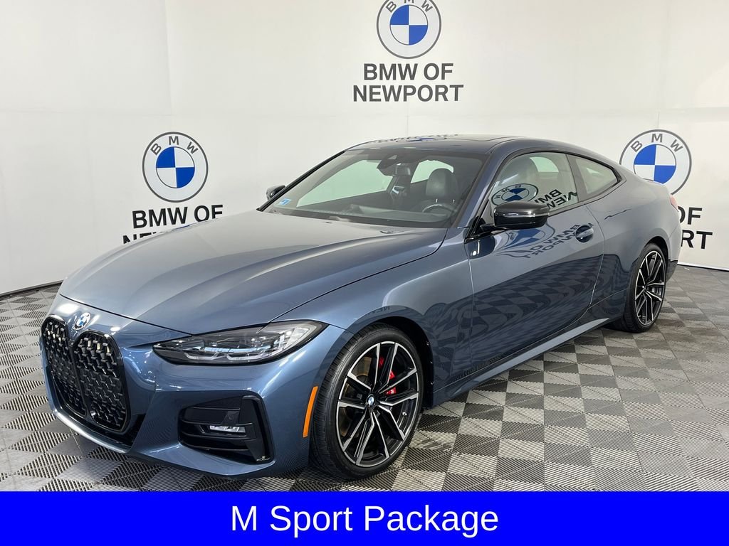 Used 2024 Blue BMW 430i xDrive image 3