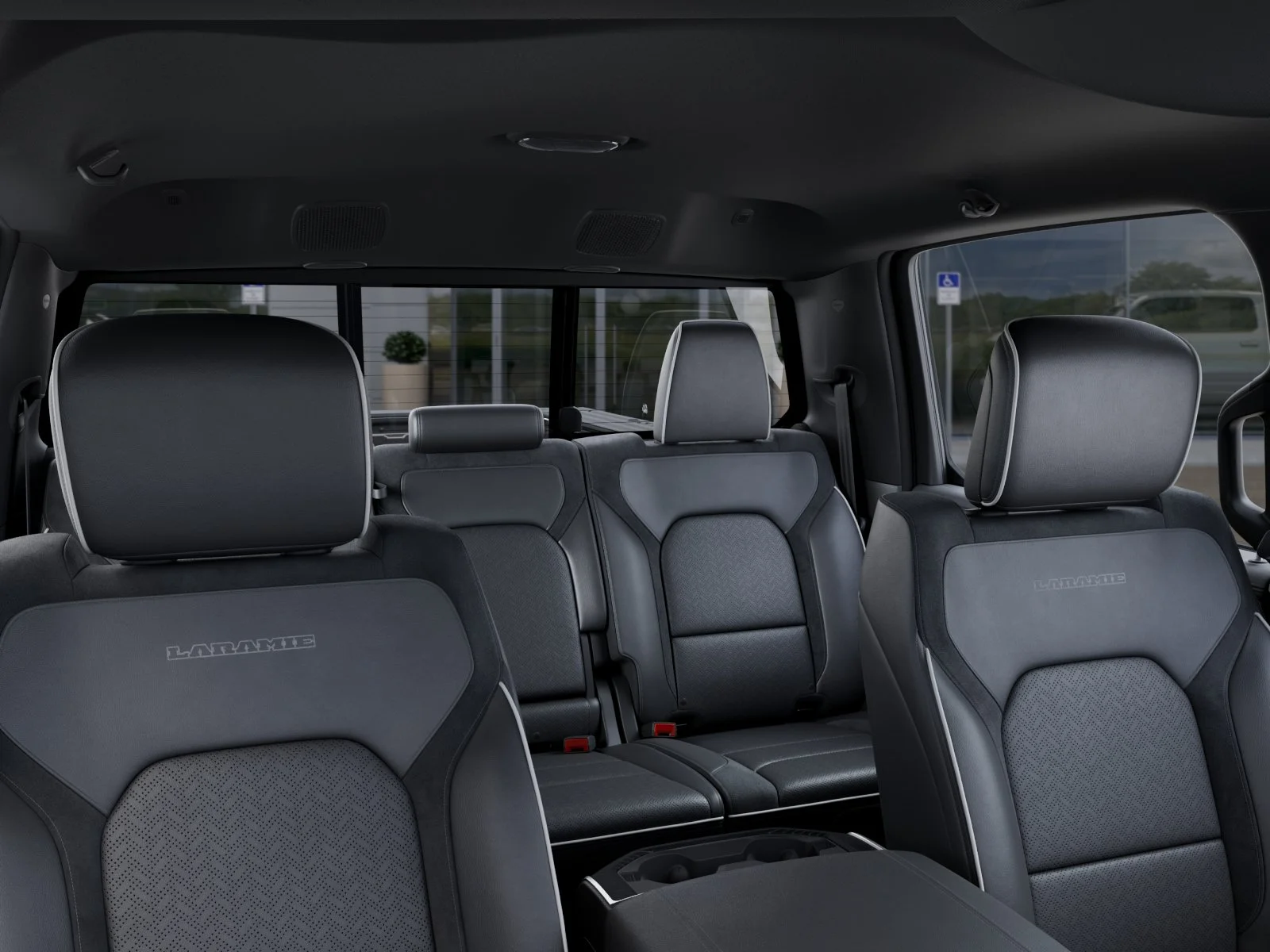 New 2026 Granite Crystal Metallic Clear-Coat Exterior Paint RAM Laramie image 53