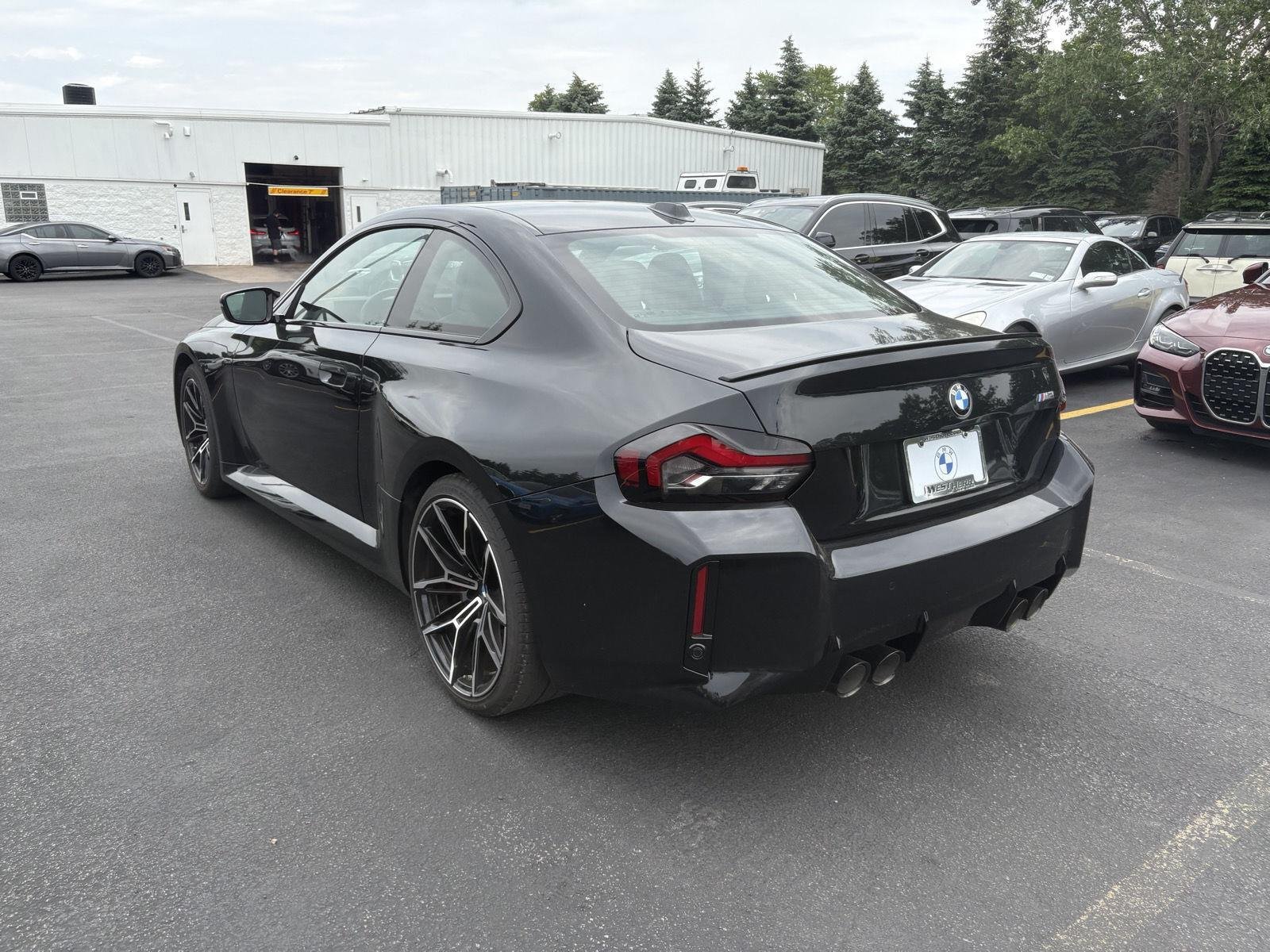 Certified Used 2024 Black Sapphire Metallic BMW M2 Base image 3
