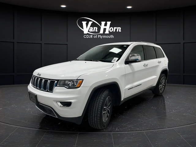 Used 2019 Bright White Clearcoat Jeep Limited image 3