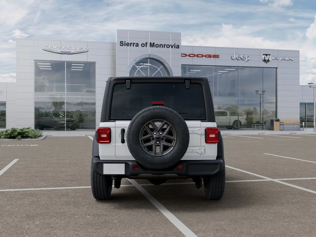 New 2026 Bright White Clearcoat Jeep Sport S image 7