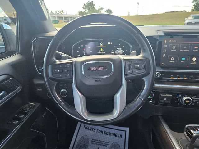 Used 2023 TITANIUM RUSH METALLIC GMC SLT image 14