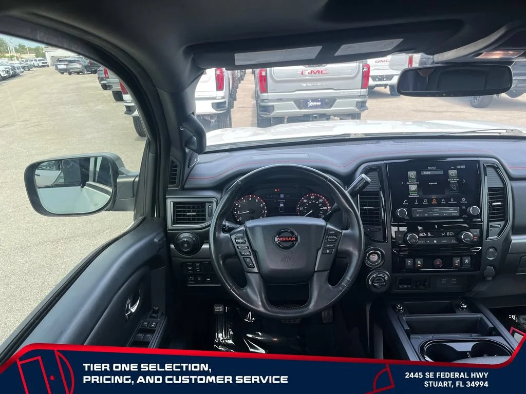 Used 2021 White Nissan Crew Cab PRO-4X 4x4 image 13