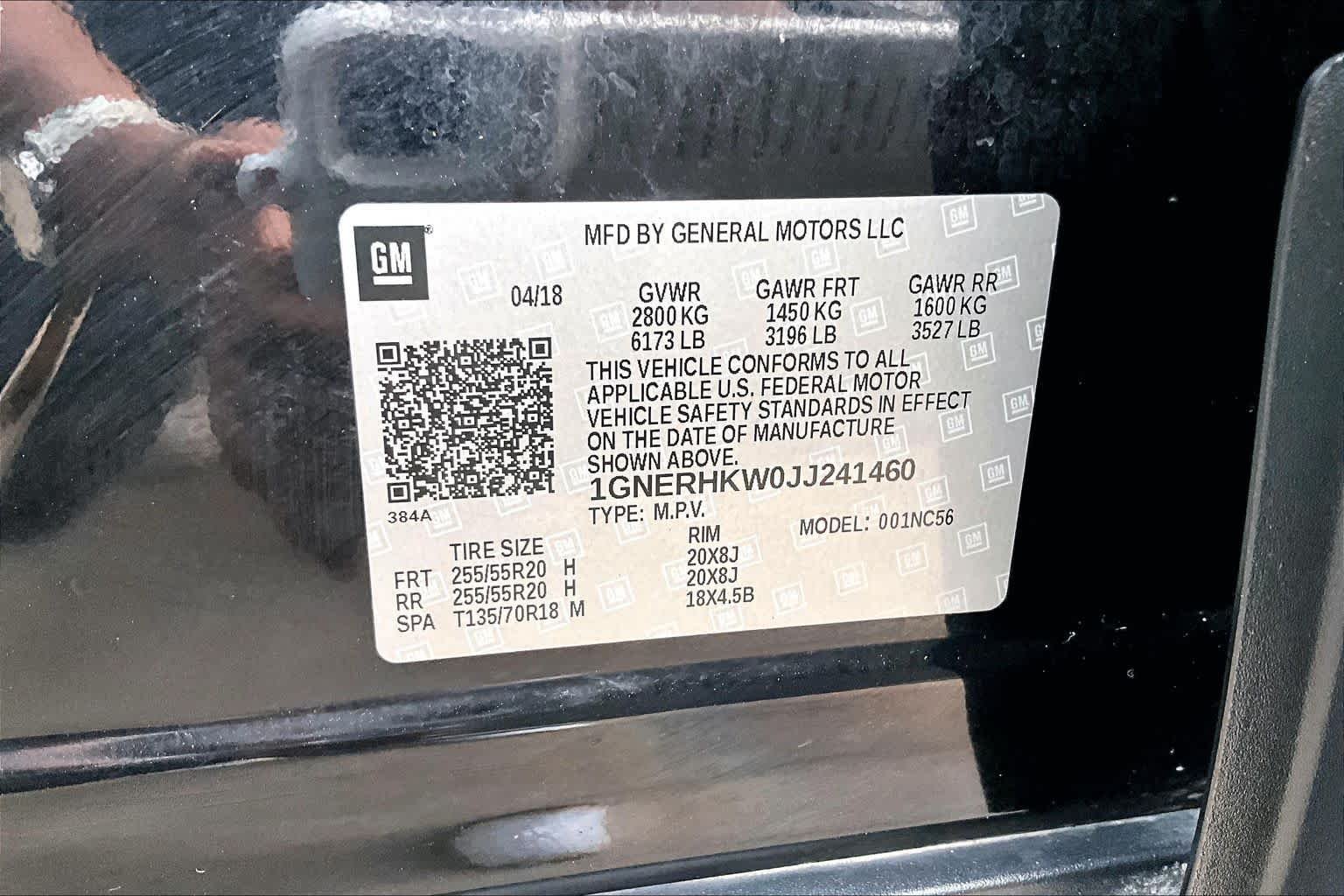 Used 2018 Mosaic Black Metallic Chevrolet LT Leather image 34