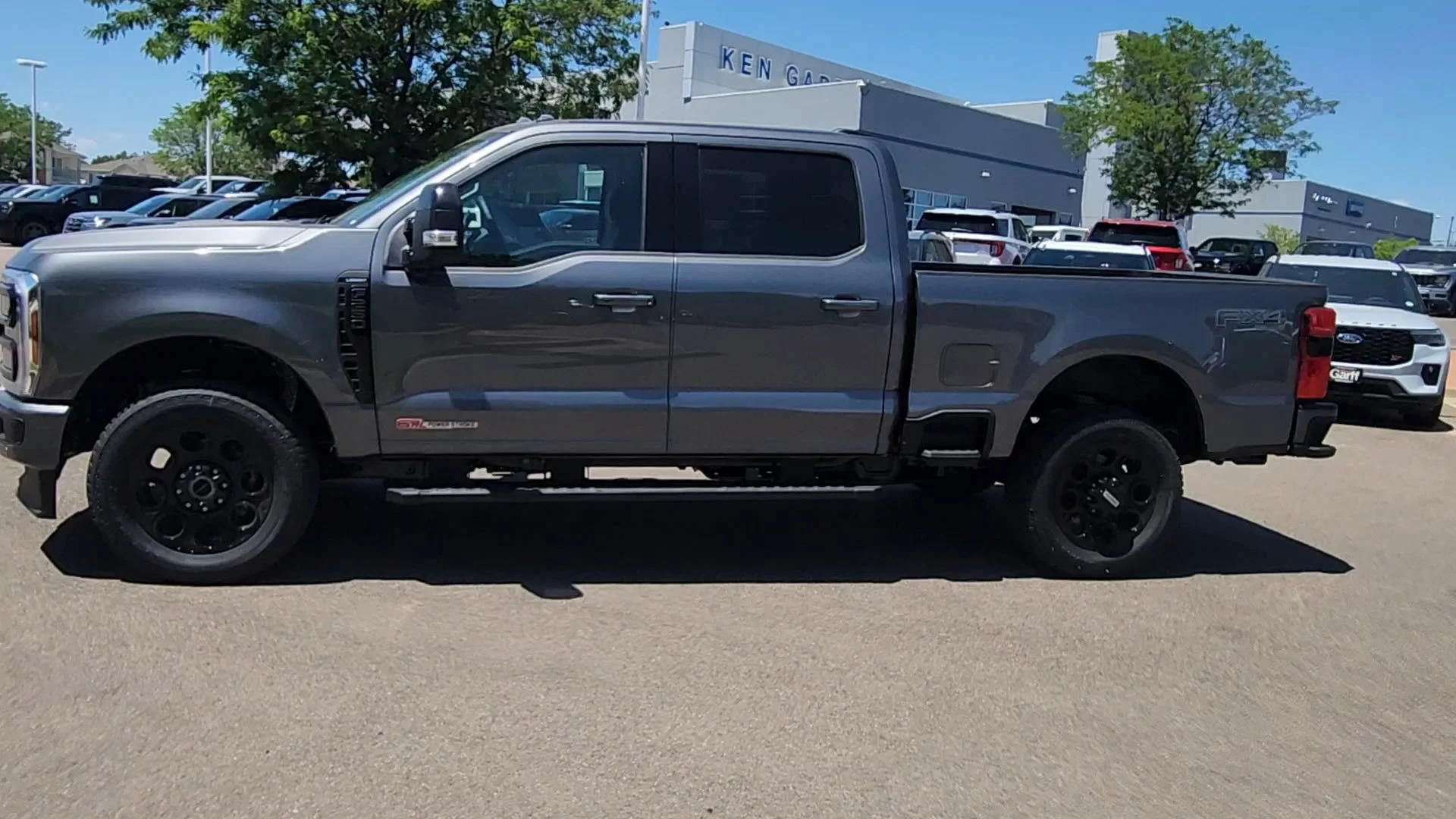 New 2026 Carbonized Gray Metallic Ford LARIAT image 2