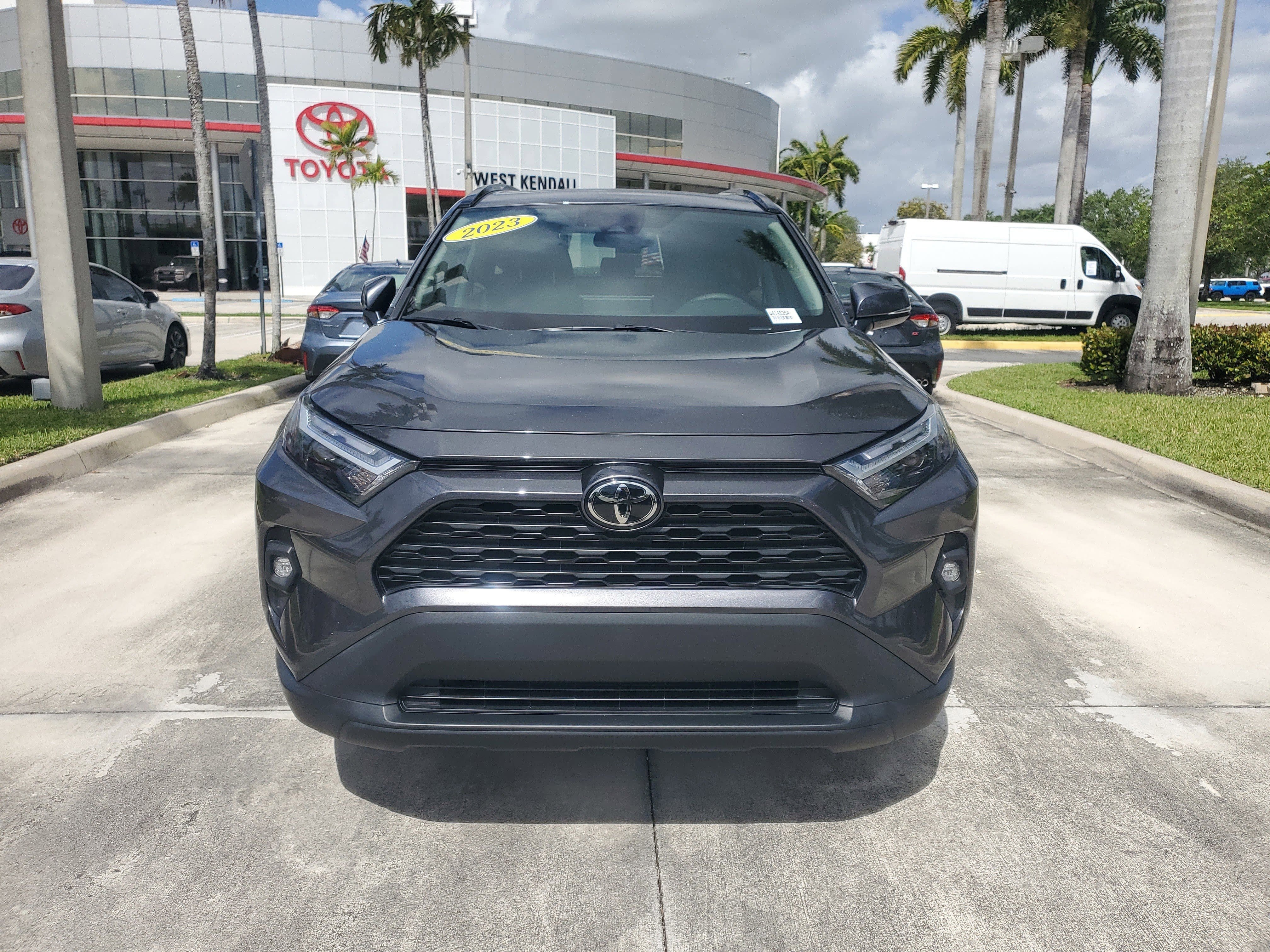 Certified Used 2023 Magnetic Gray Metallic Toyota XLE Premium image 8