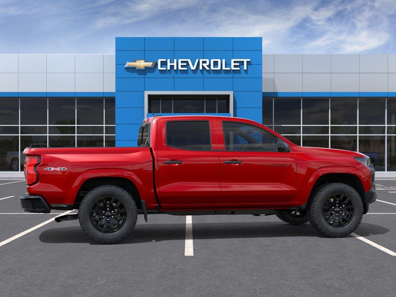 New 2026 Radiant Red Tintcoat Chevrolet WT image 5
