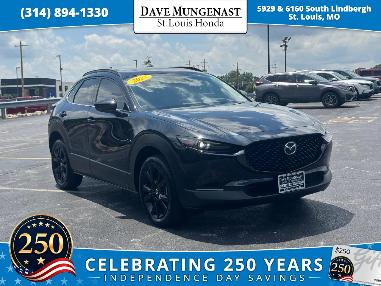 Used 2025 Jet Black Mica Mazda 2.5 Turbo Premium Plus image 1