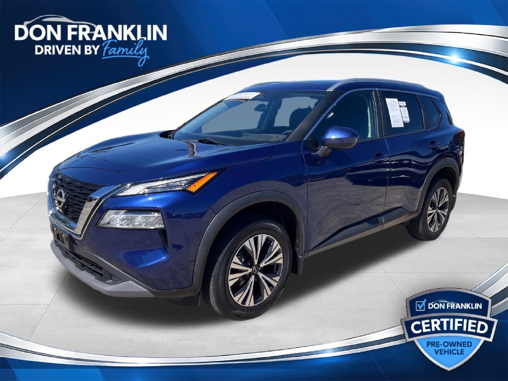 Used 2023 Blue Nissan SV image 1