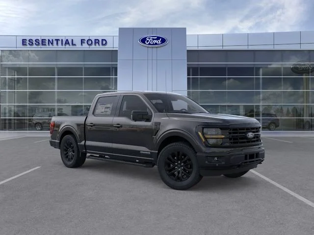 New 2026 Agate Black Metallic Ford XLT image 7