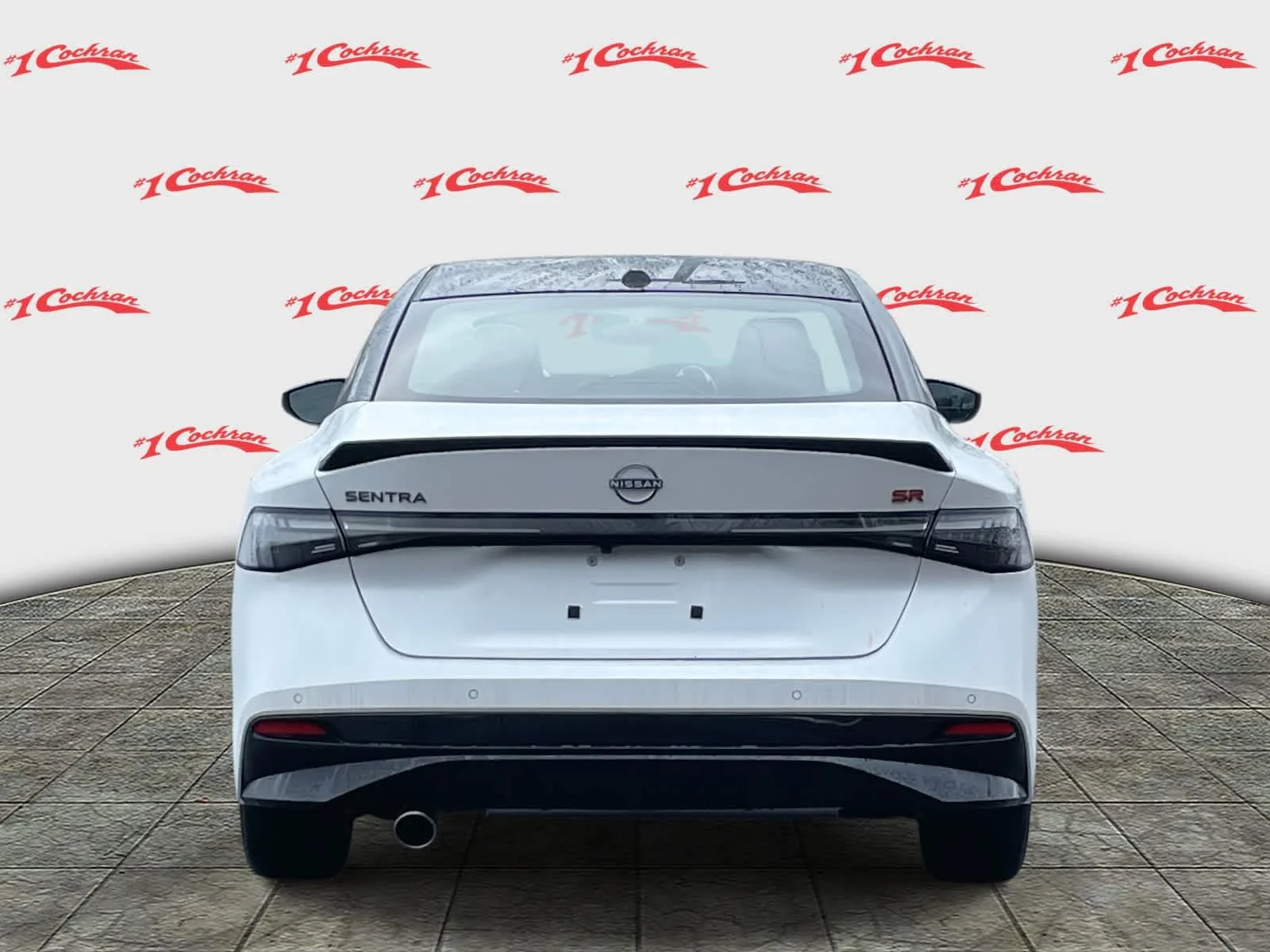 New 2026 Aspen White Tricoat/Super Black Nissan SR image 4
