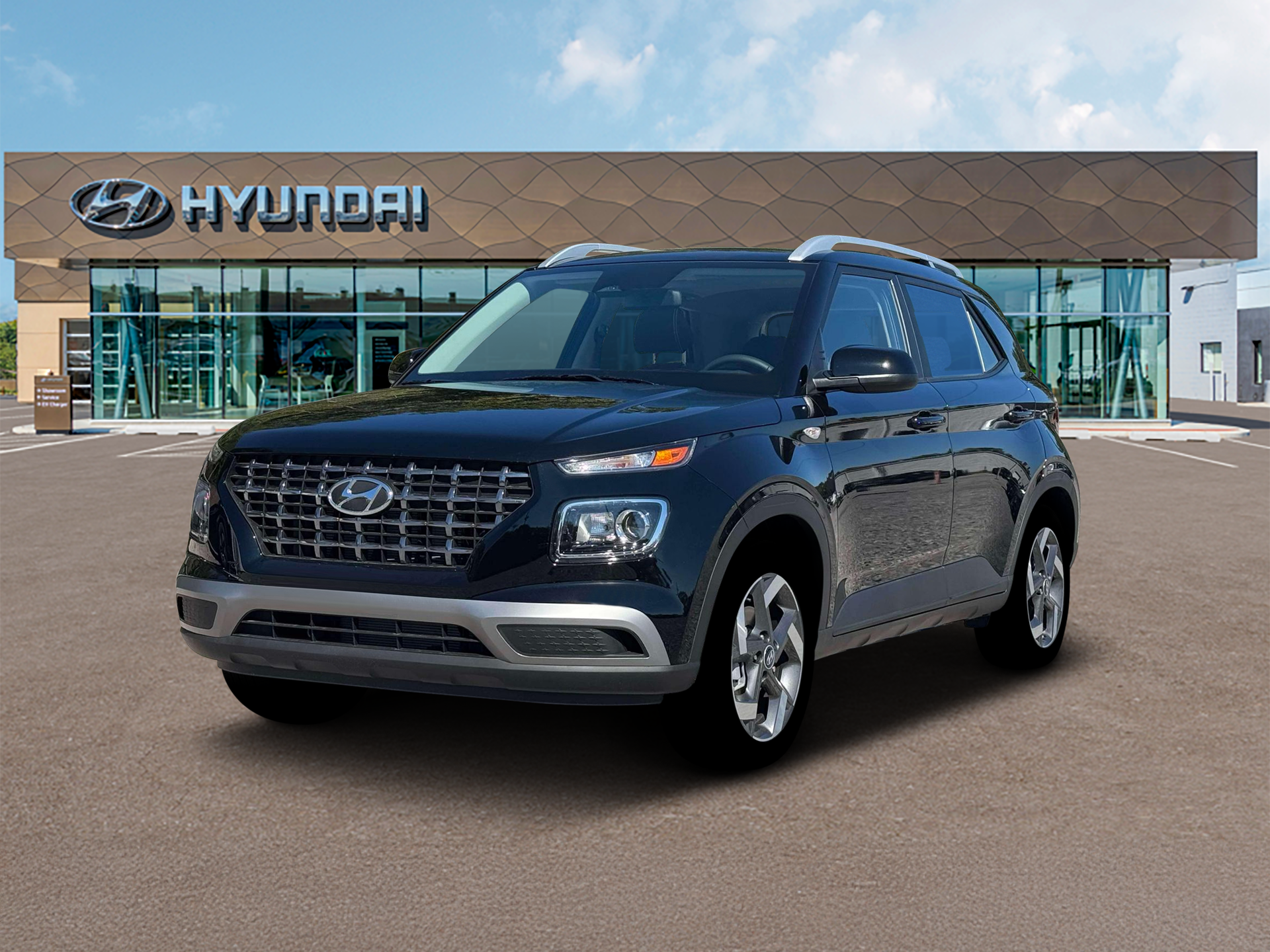 New 2026 Onyx Black Hyundai SEL image 1