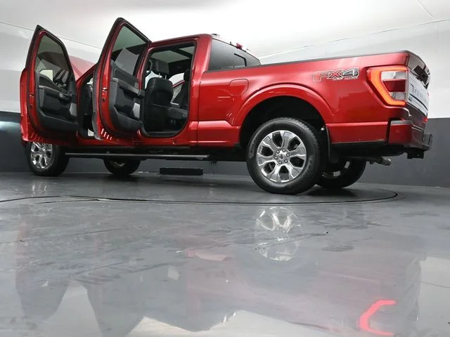 Certified Used 2021 Red Ford Platinum image 57