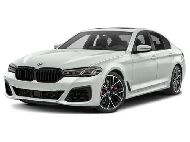 Certified Used 2023 Carbon Black Metallic BMW M550i xDrive image 1