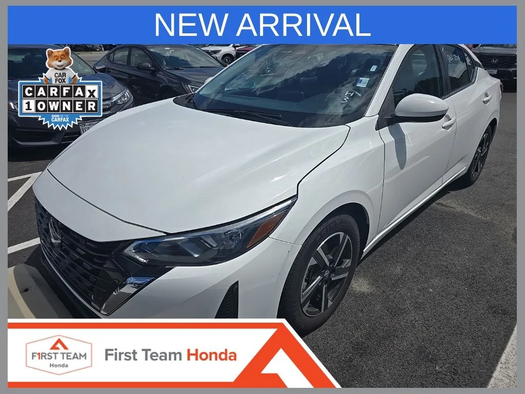 Used 2024 White Nissan SV image 1