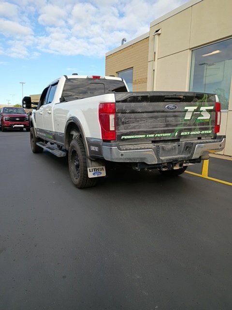 Used 2022 Gray Ford Lariat image 3