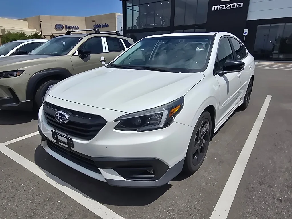 Used 2022 Crystal White Pearl Subaru Sport image 1