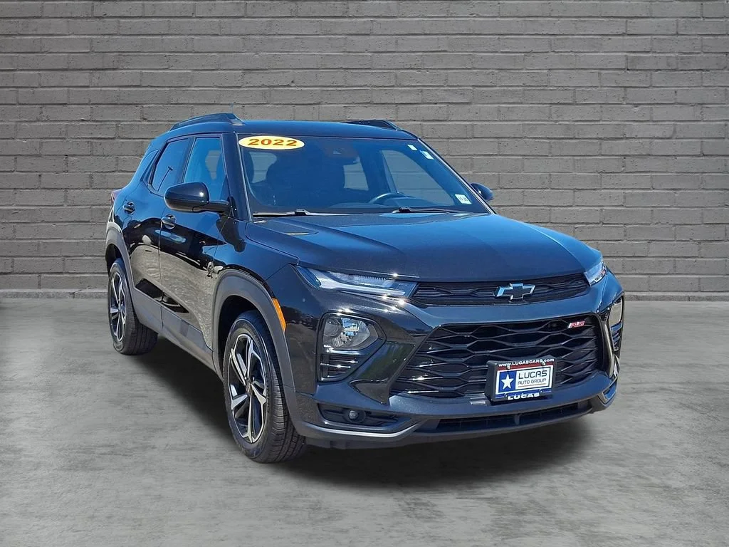 Used 2022 Mosaic Black Metallic Chevrolet RS image 2