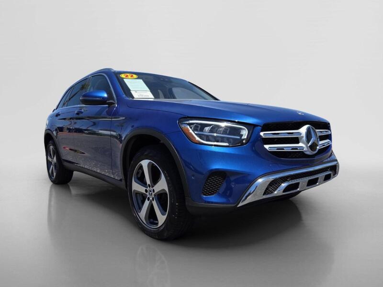Certified Used 2022 Starling Blue Metallic Mercedes-Benz GLC 300 image 7
