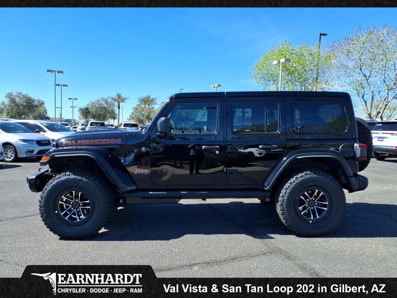 New 2026 Black Clear-Coat Exterior Paint Jeep Rubicon X image 3