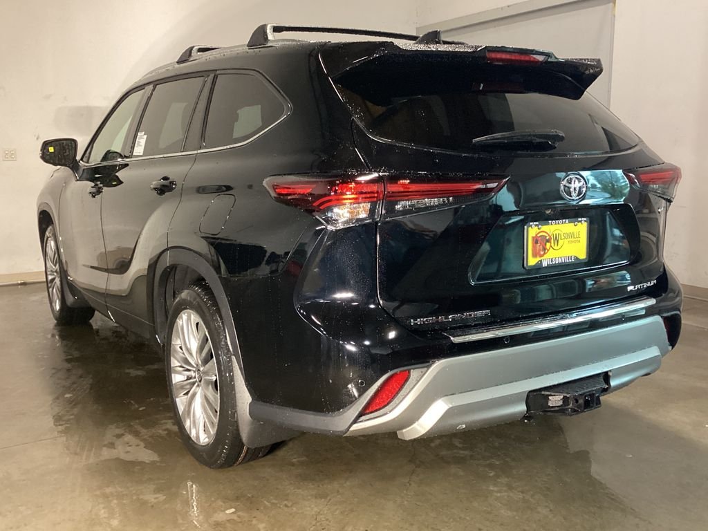 New 2026 Midnight Black Metallic Toyota Hybrid Platinum image 6