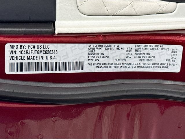 Used 2021 Red Jeep Summit image 33