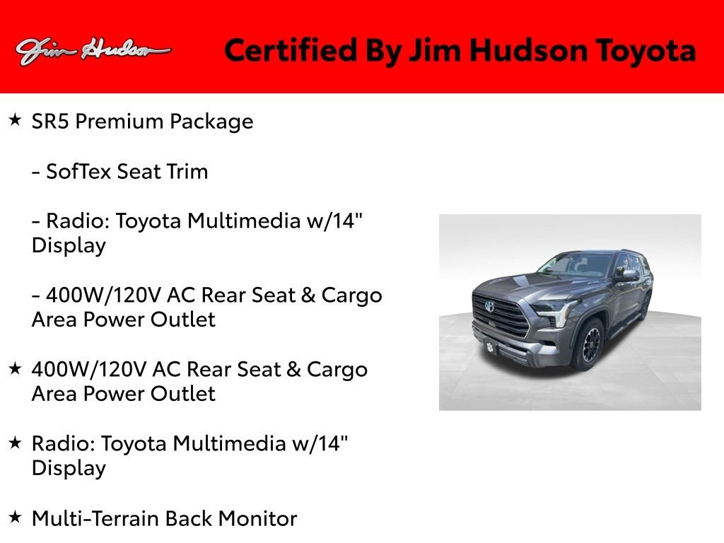 Certified Used 2024 Gray Toyota SR5 image 4